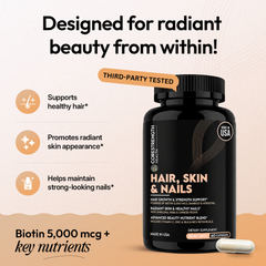 Women's Multivitamin + Hair Skin Nails Biotin Vitamin - Bundle
