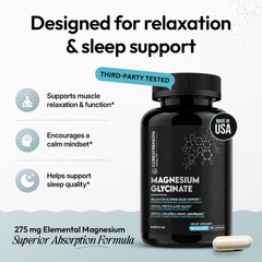 Magnesium Glycinate + Omega-3 Fish Oil - Bundle