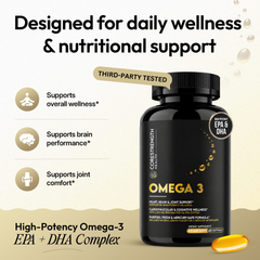 Magnesium Glycinate + Omega-3 Fish Oil - Bundle